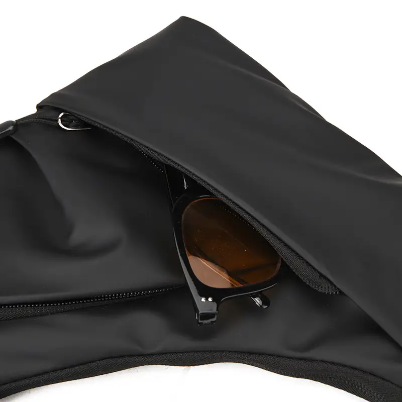 Waterproof Crossbody Bag for Men Women Black Multi-functional — feature 33