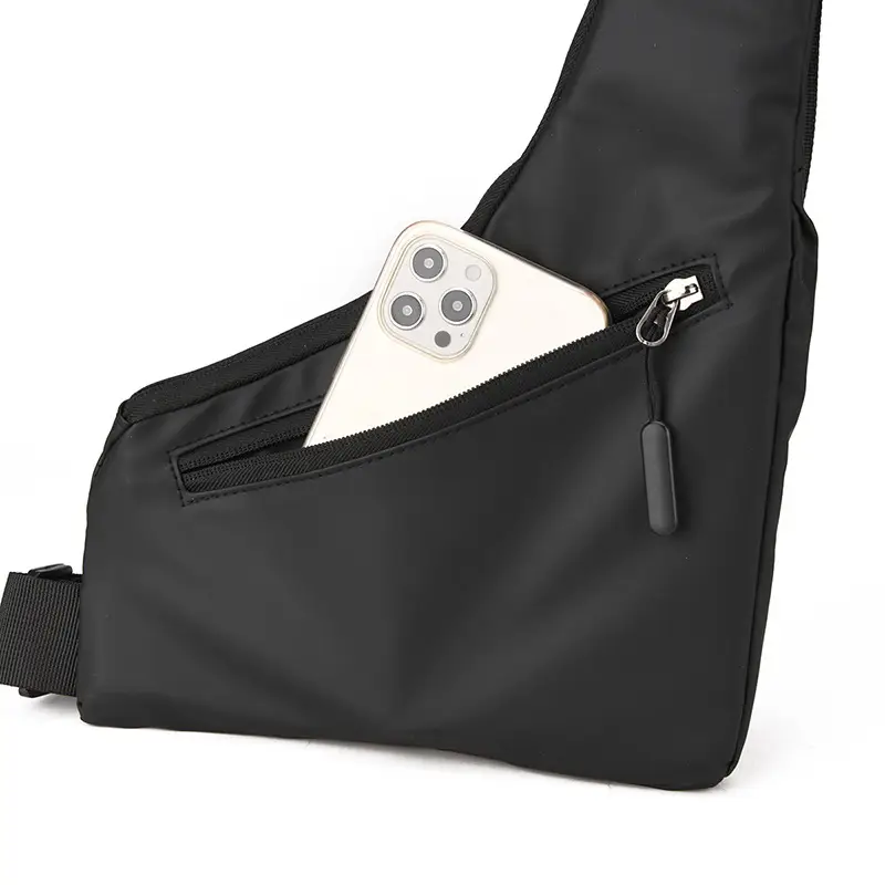 Waterproof Crossbody Bag for Men Women Black Multi-functional — feature 35