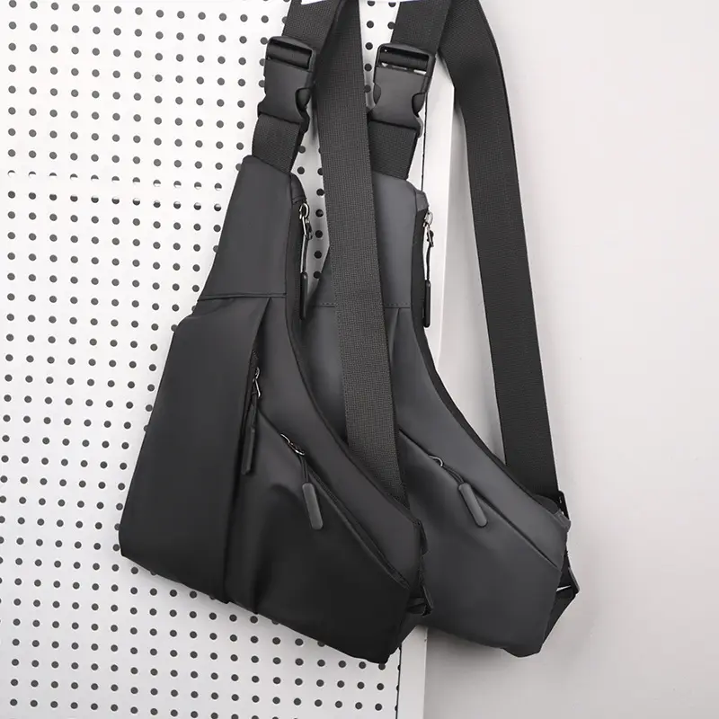 Waterproof Crossbody Bag for Men Women Black Multi-functional — feature 9