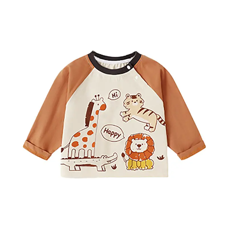2026 Baby Raglan T-Shirt Kids Long Sleeve Spring Autumn Top - Image 7