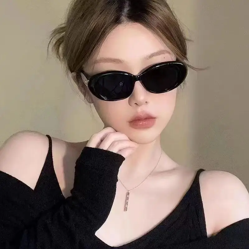 Men Women Sunglasses Anti-UV Face-Slimming - Image 3