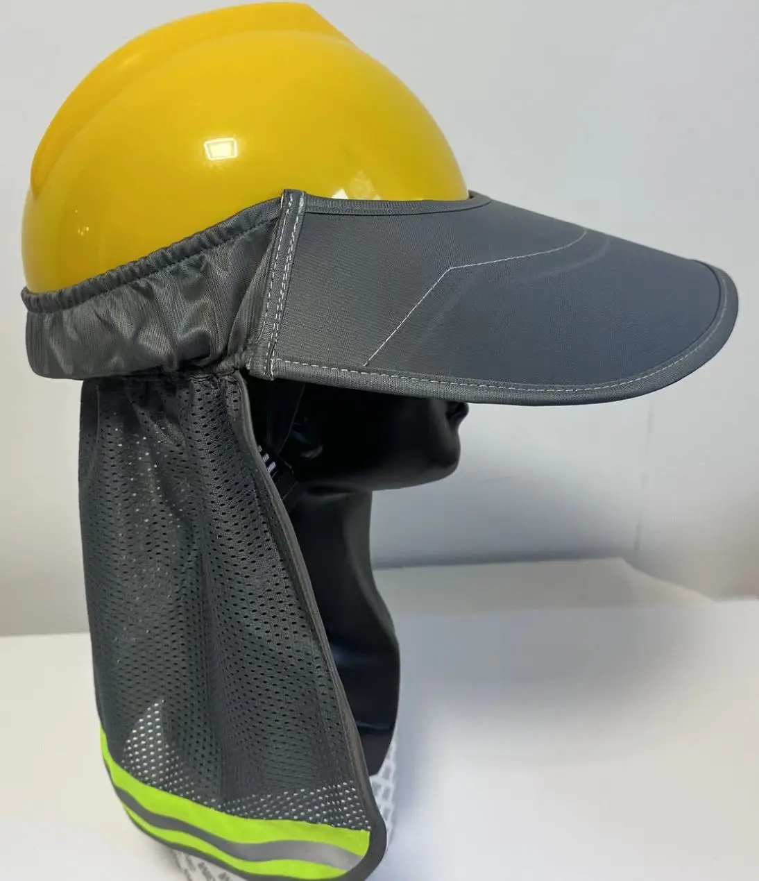 Summer Construction Safety Helmet with Duck Tongue & Mesh Back — feature 10