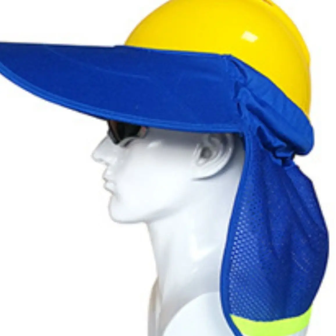 Summer Construction Safety Helmet with Duck Tongue & Mesh Back — feature 4