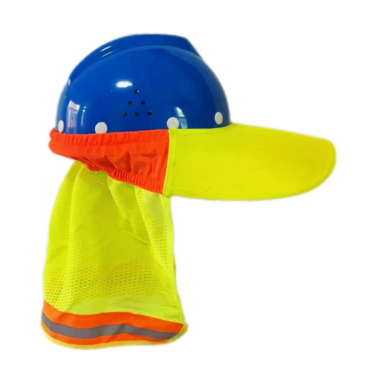 Summer Construction Safety Helmet with Duck Tongue & Mesh Back — feature 8
