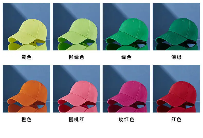 Men's Grey Cotton Baseball Cap UV Protection — feature 5
