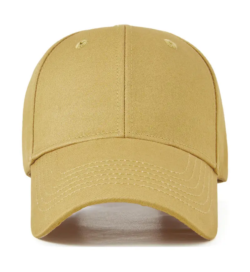 Men's Grey Cotton Baseball Cap UV Protection - Image 11