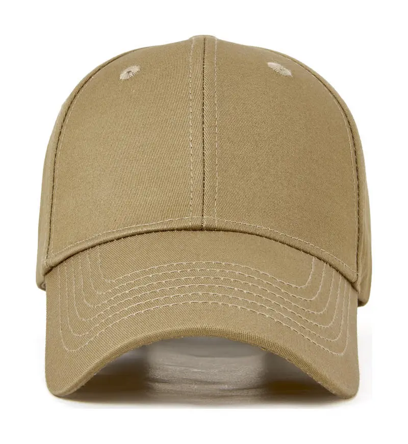 Men's Grey Cotton Baseball Cap UV Protection - Image 13