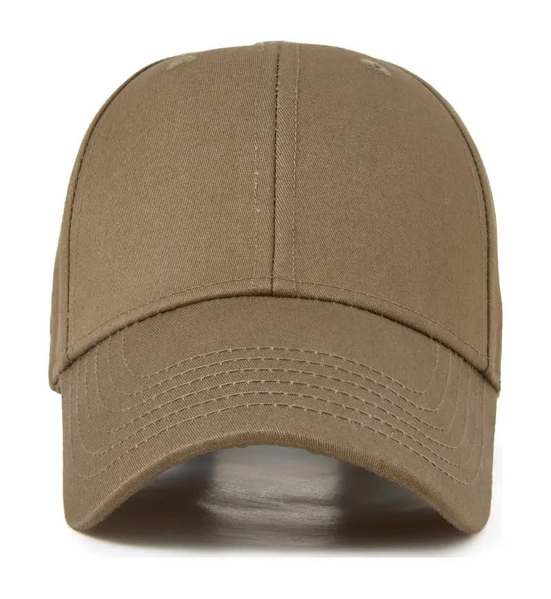 Men's Grey Cotton Baseball Cap UV Protection - Image 14