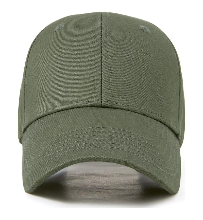 Men's Grey Cotton Baseball Cap UV Protection - Image 18