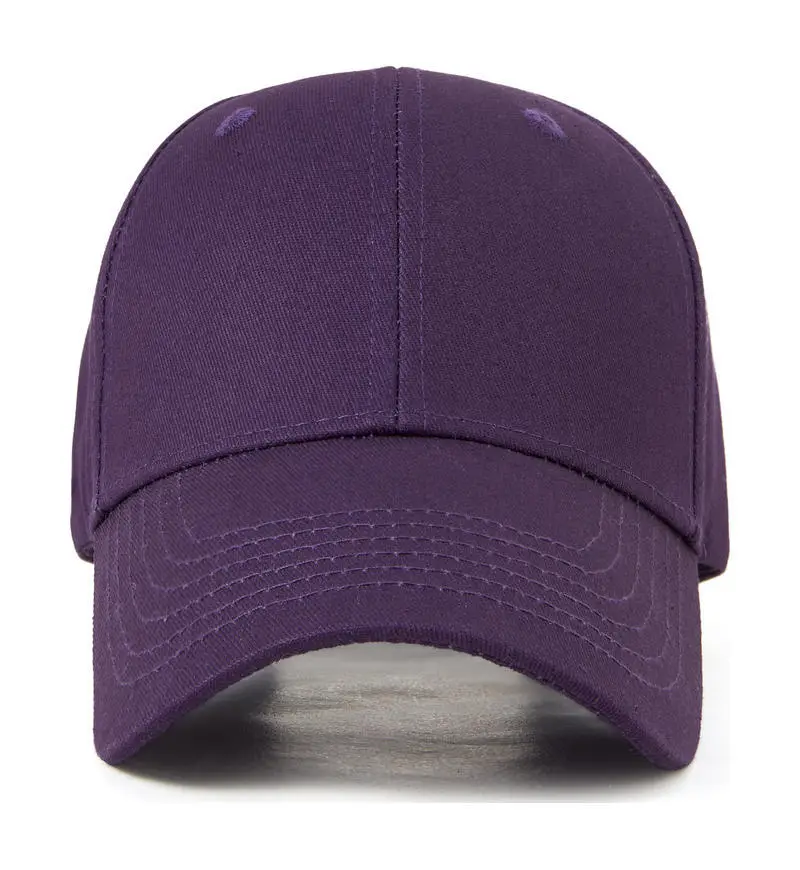 Men's Grey Cotton Baseball Cap UV Protection - Image 27