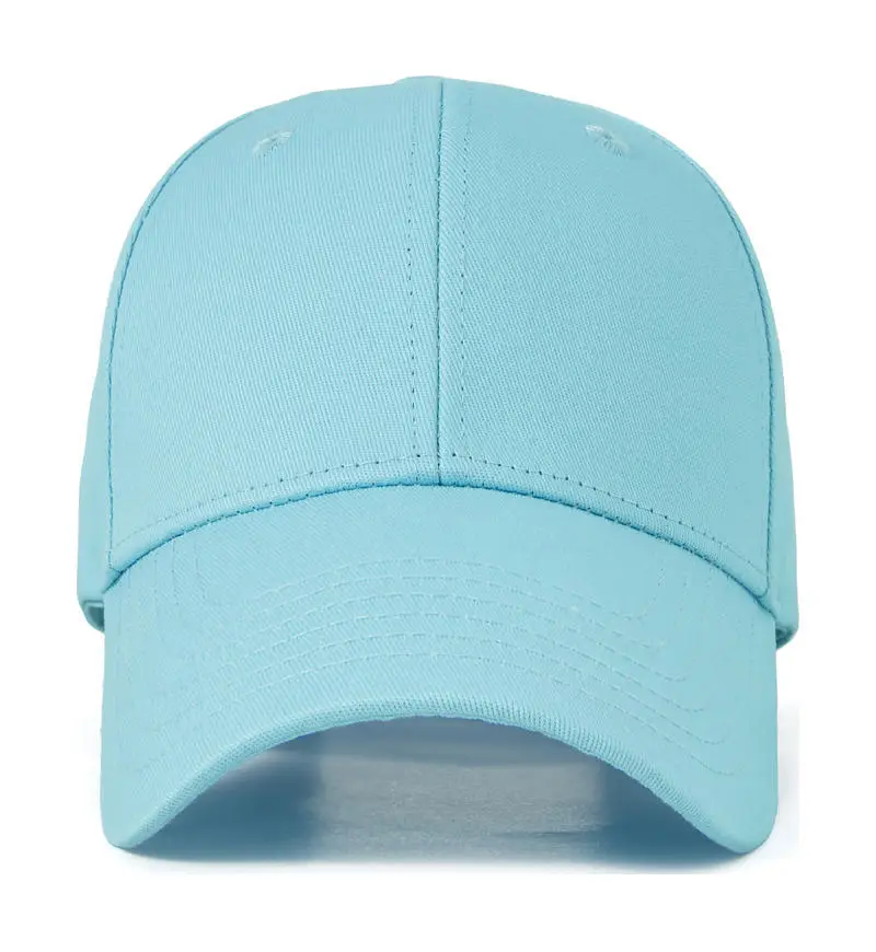 Men's Grey Cotton Baseball Cap UV Protection - Image 6