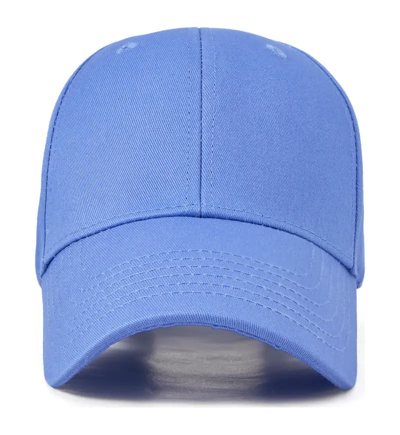 Men's Grey Cotton Baseball Cap UV Protection - Image 8