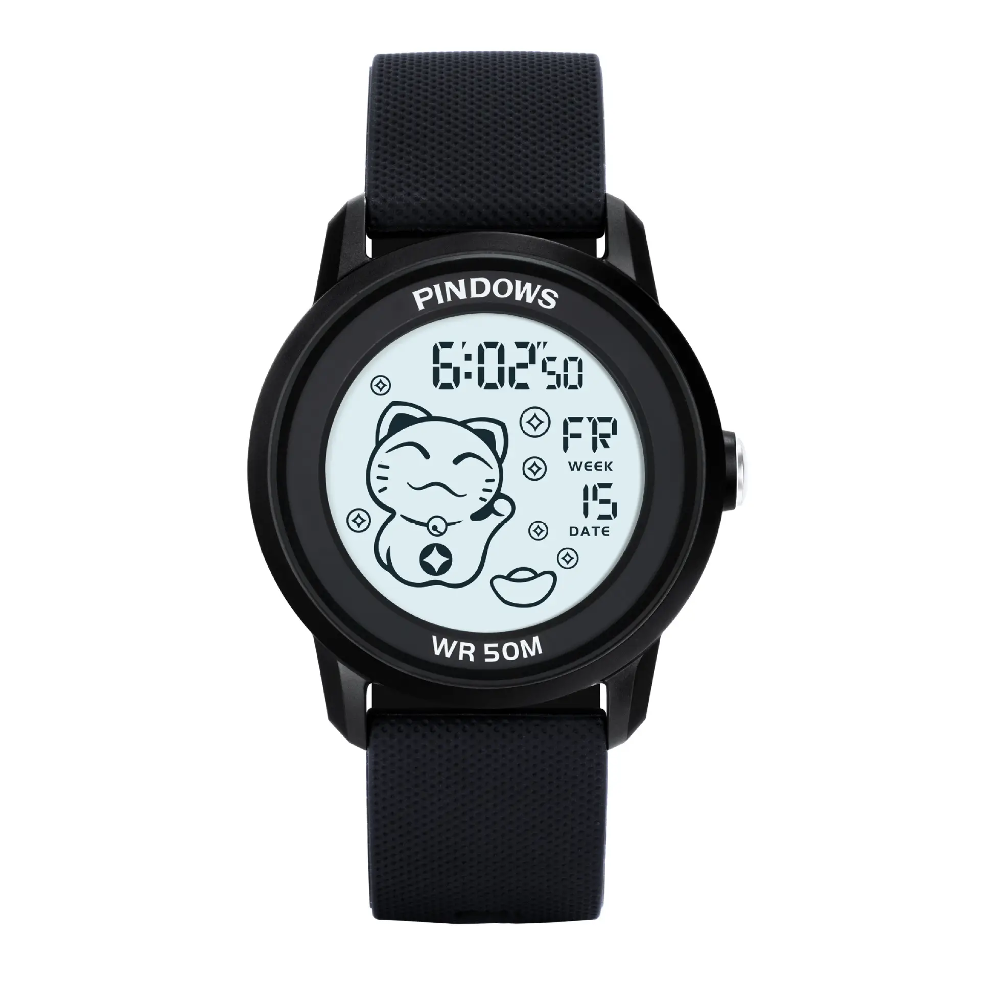 Japanese Movement Waterproof Student Watch 50m - Image 3