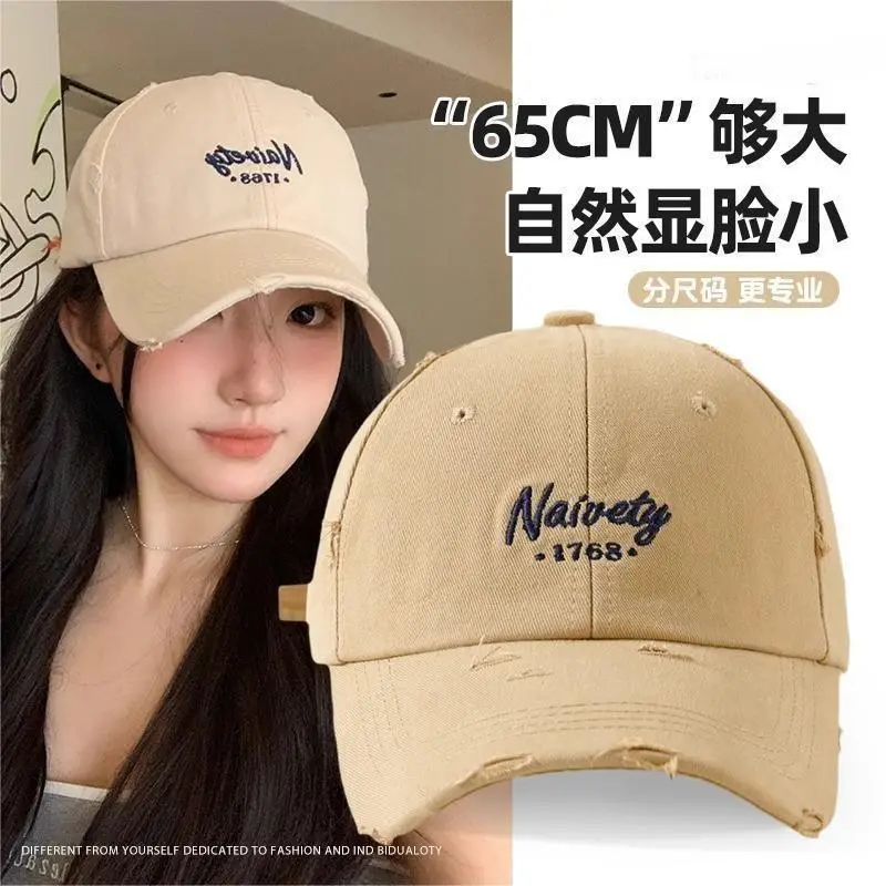 Women's Retro Baseball Cap Wide Brim Sunscreen Duck Tongue - Image 5