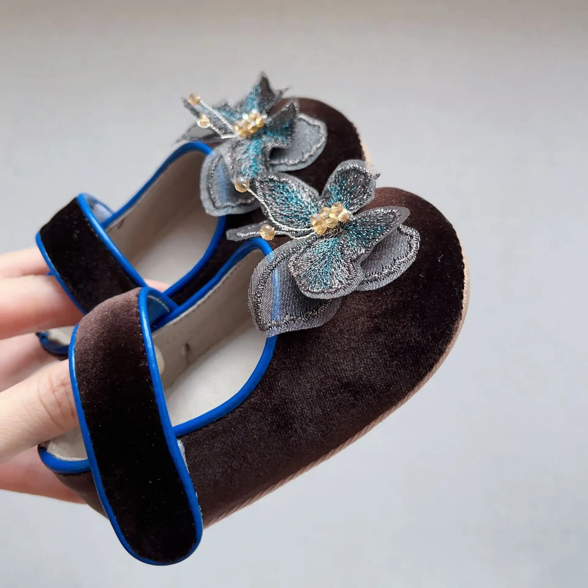 Korean Style Butterfly Princess Baby Shoes Soft Sole Anti-Slip — feature 10