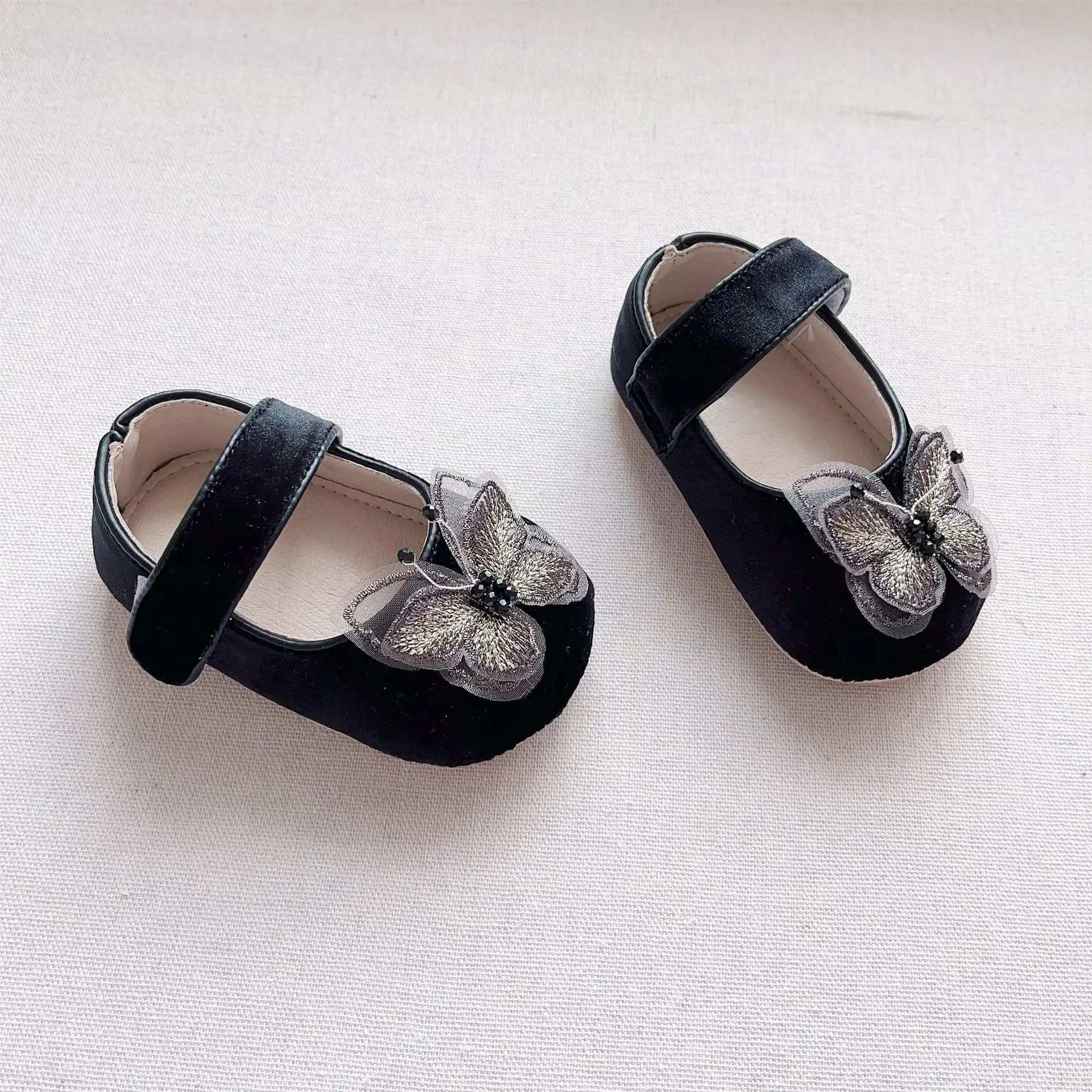 Korean Style Butterfly Princess Baby Shoes Soft Sole Anti-Slip — feature 12