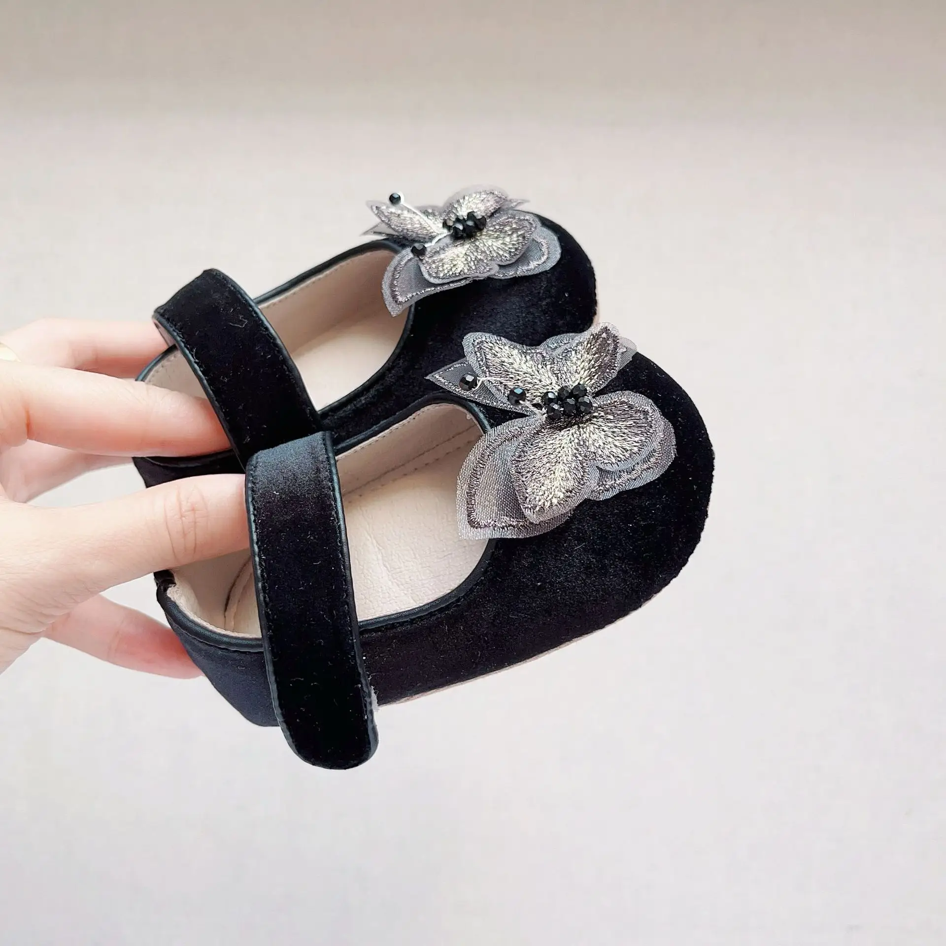 Korean Style Butterfly Princess Baby Shoes Soft Sole Anti-Slip — feature 13