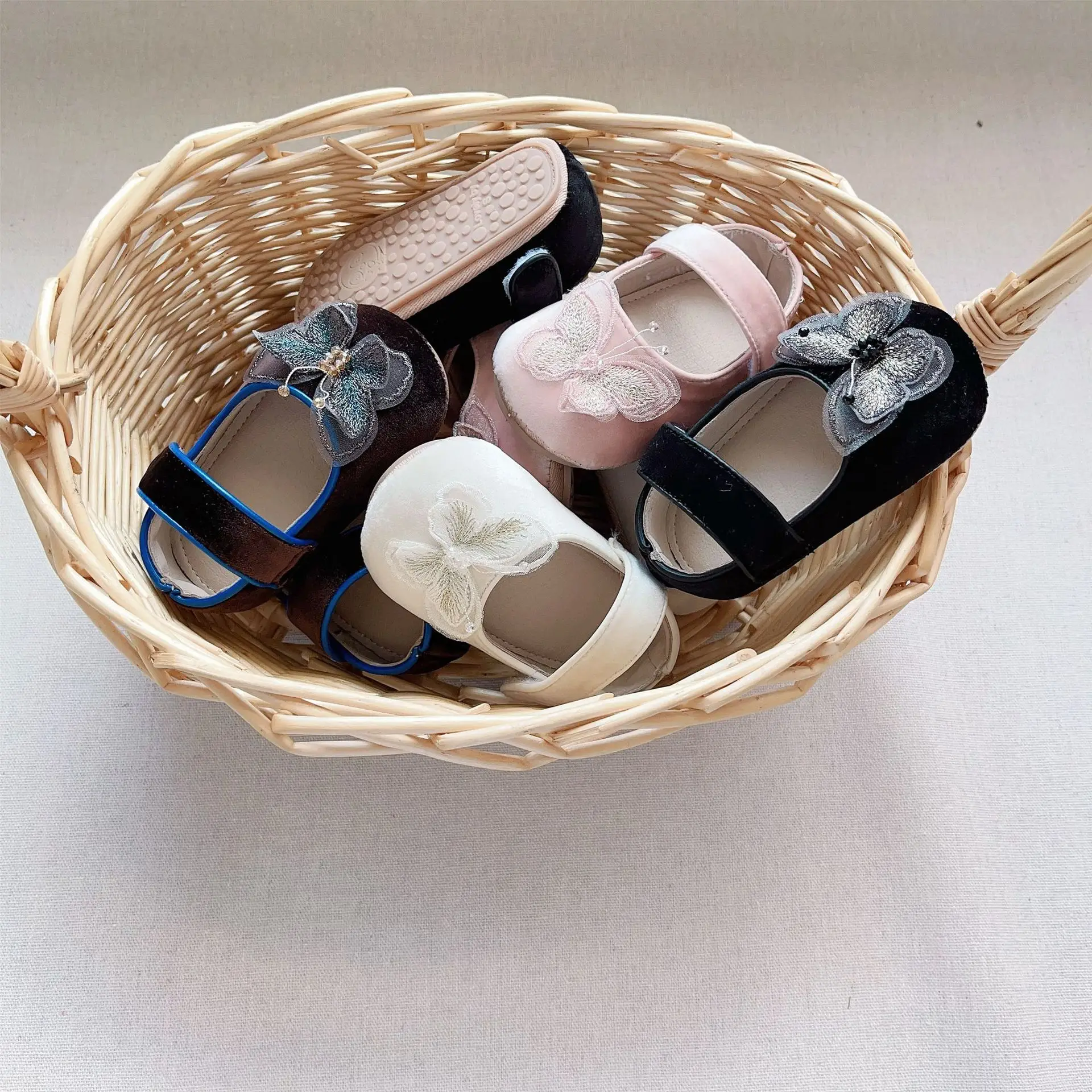 Korean Style Butterfly Princess Baby Shoes Soft Sole Anti-Slip — feature 14