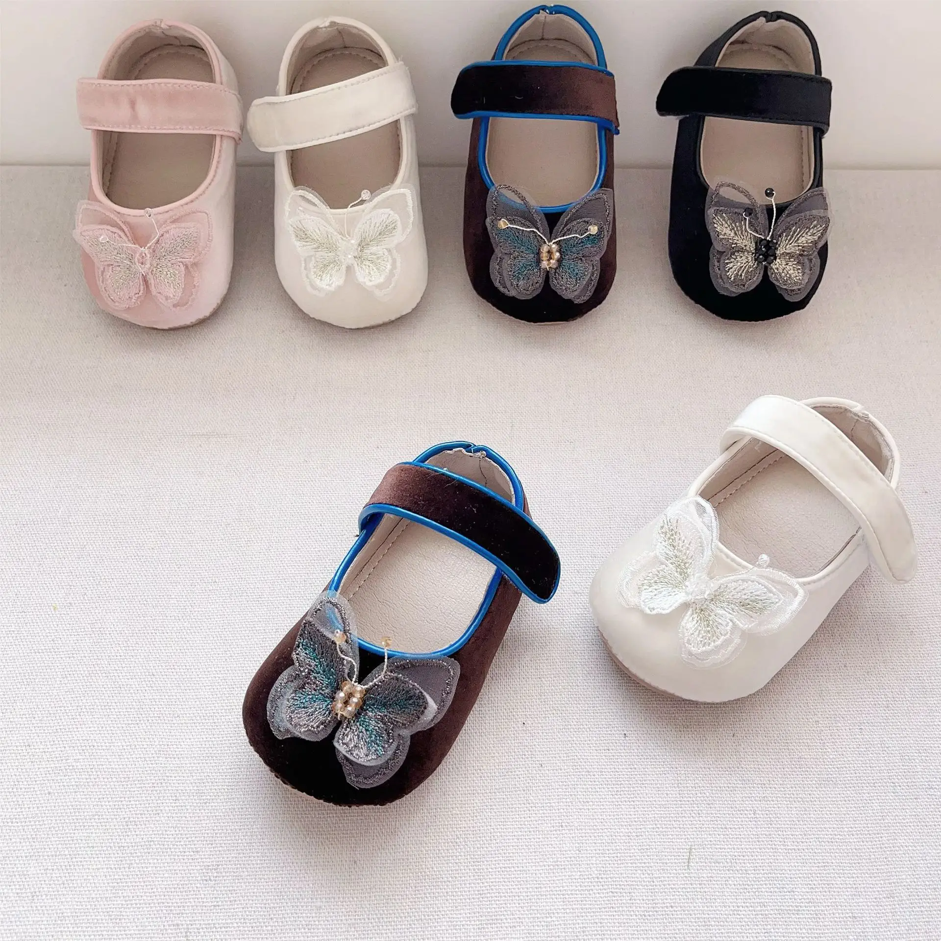 Korean Style Butterfly Princess Baby Shoes Soft Sole Anti-Slip — feature 15
