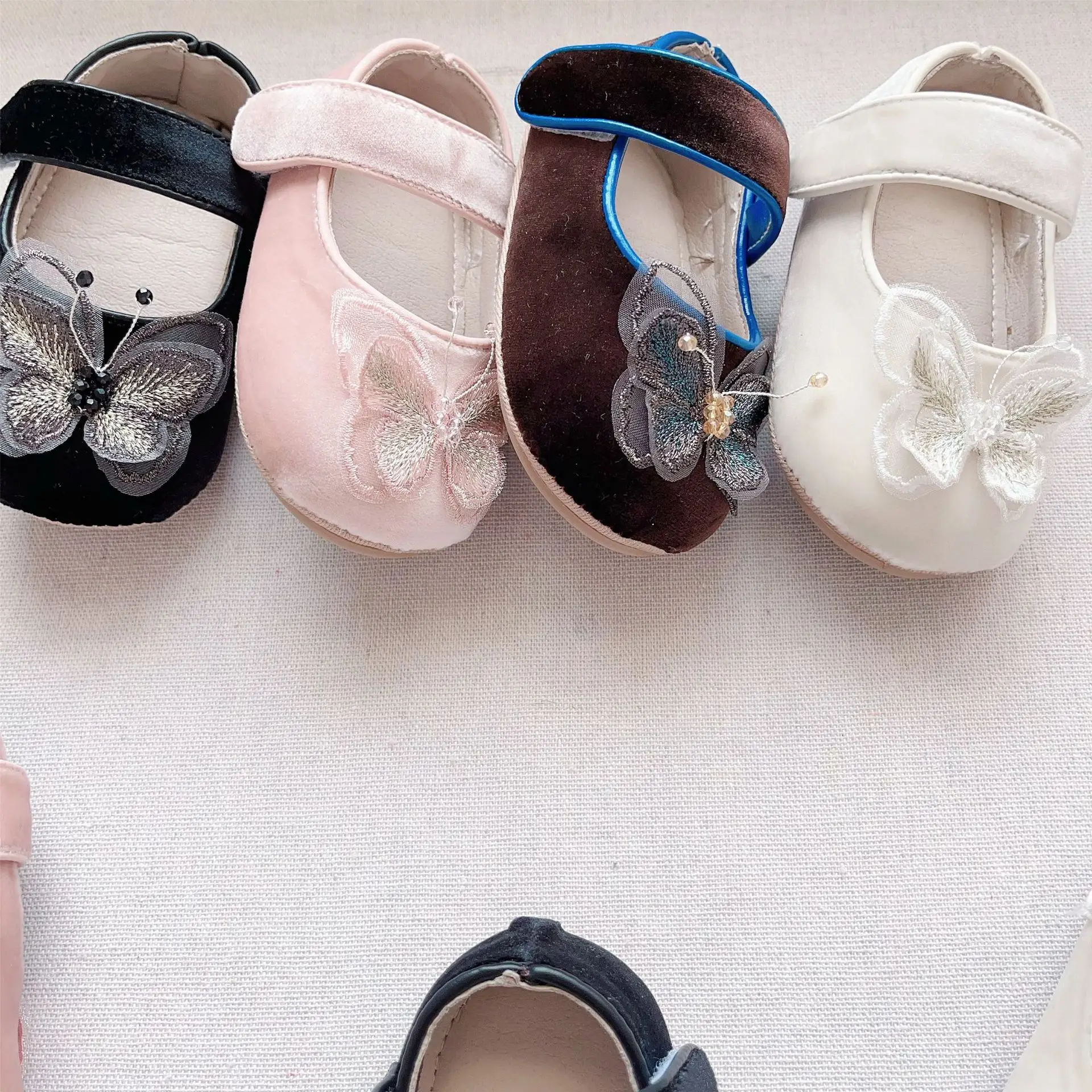 Korean Style Butterfly Princess Baby Shoes Soft Sole Anti-Slip — feature 16