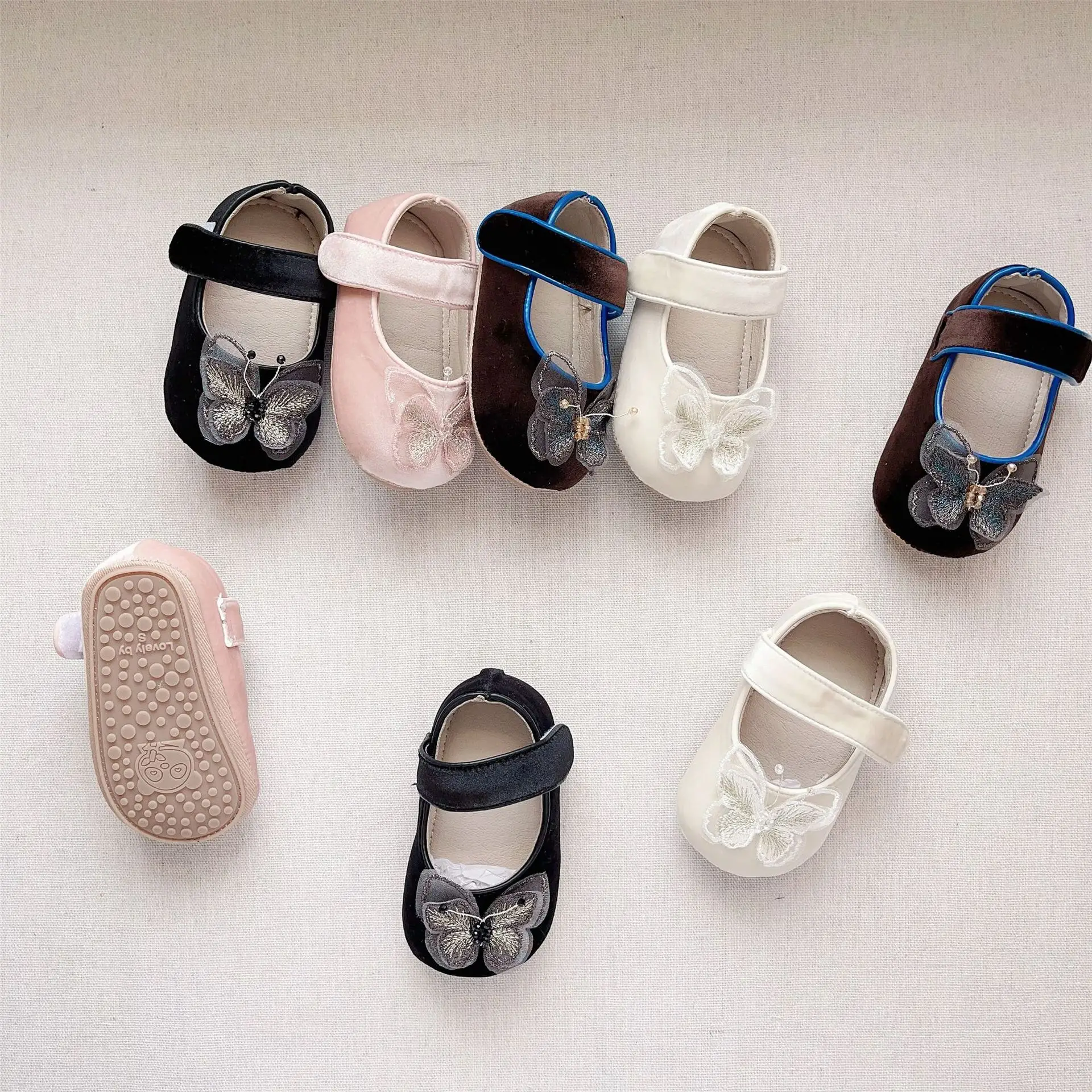 Korean Style Butterfly Princess Baby Shoes Soft Sole Anti-Slip — feature 17