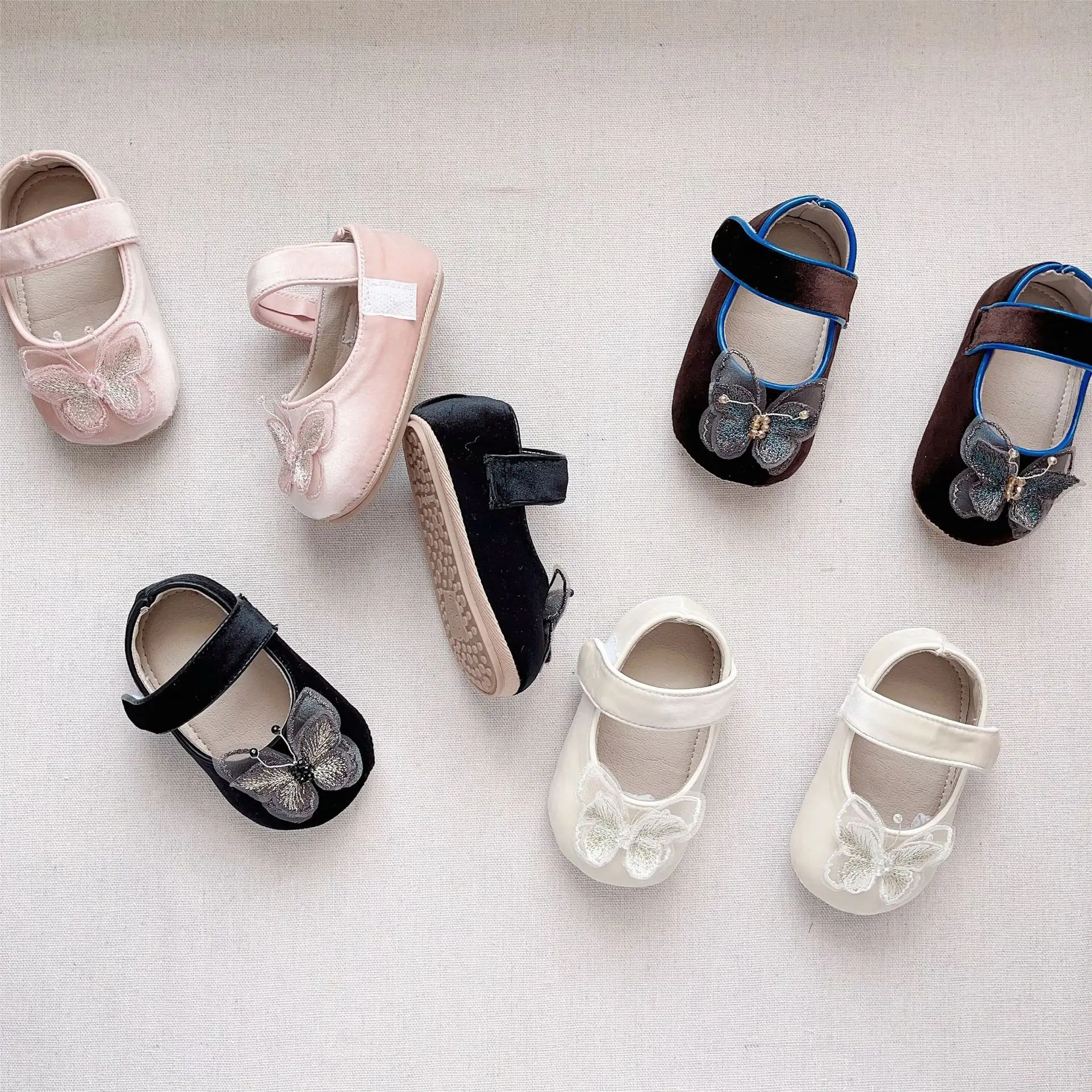 Korean Style Butterfly Princess Baby Shoes Soft Sole Anti-Slip — feature 18