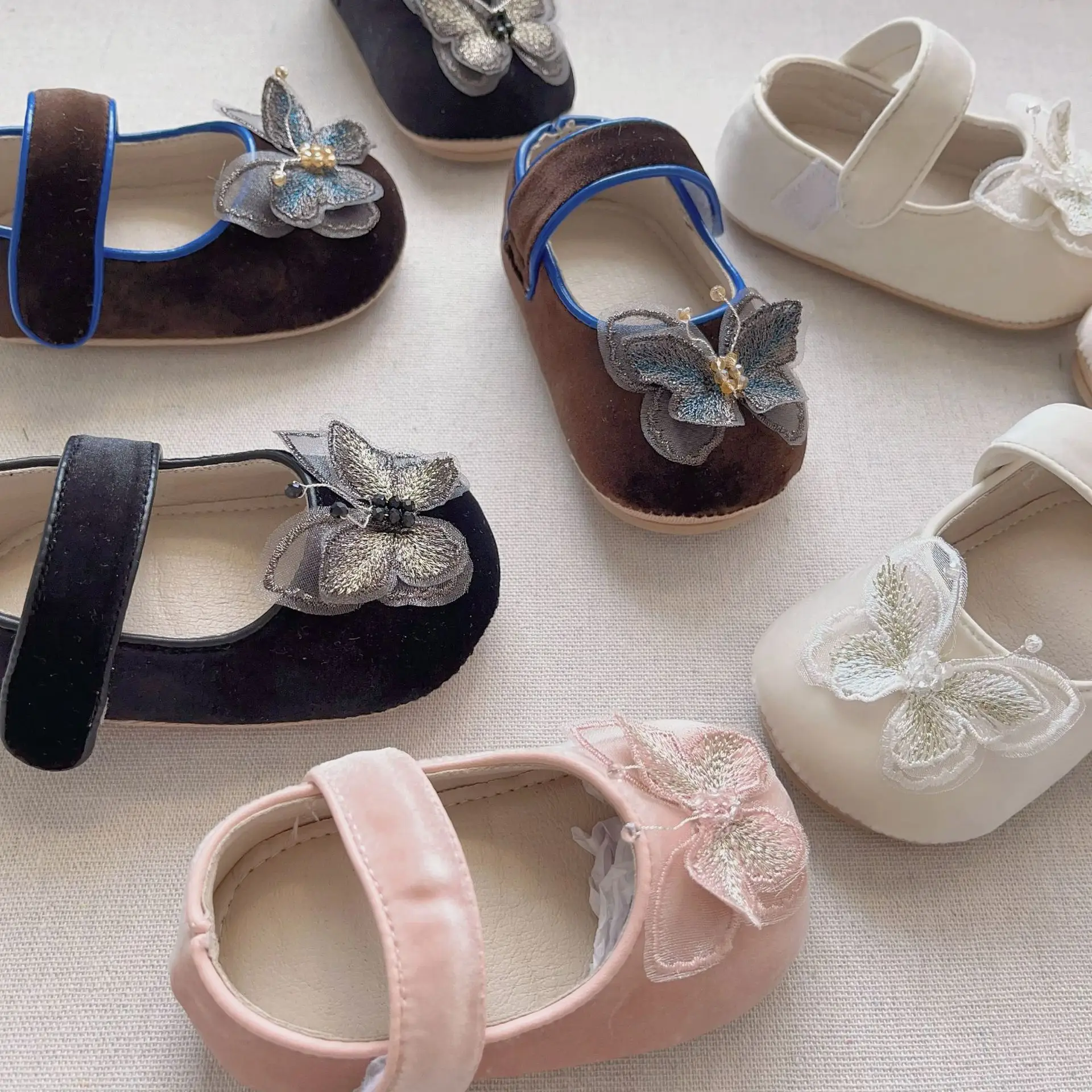 Korean Style Butterfly Princess Baby Shoes Soft Sole Anti-Slip — feature 21