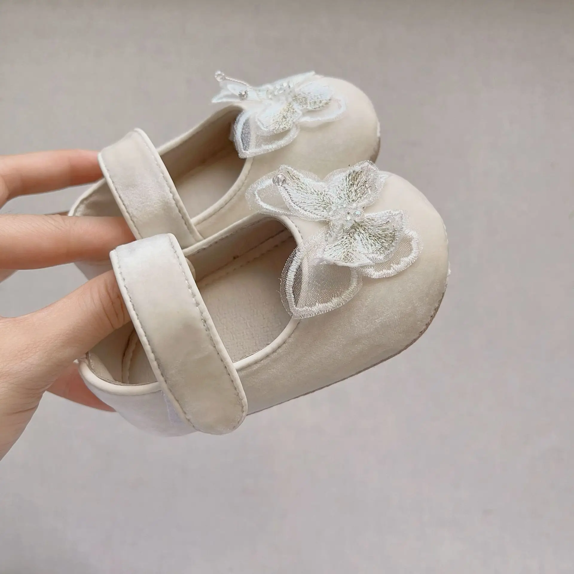 Korean Style Butterfly Princess Baby Shoes Soft Sole Anti-Slip — feature 6