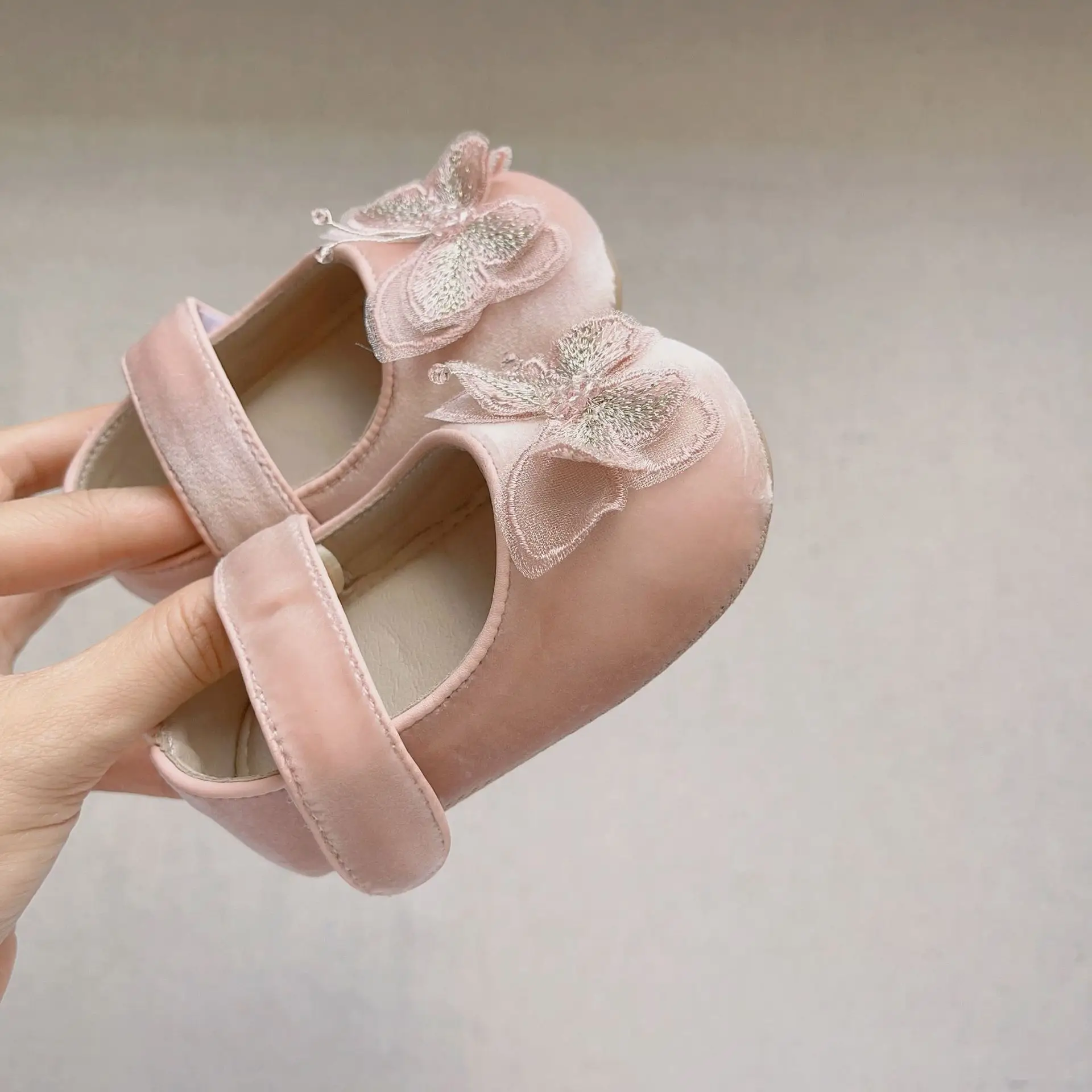 Korean Style Butterfly Princess Baby Shoes Soft Sole Anti-Slip — feature 8