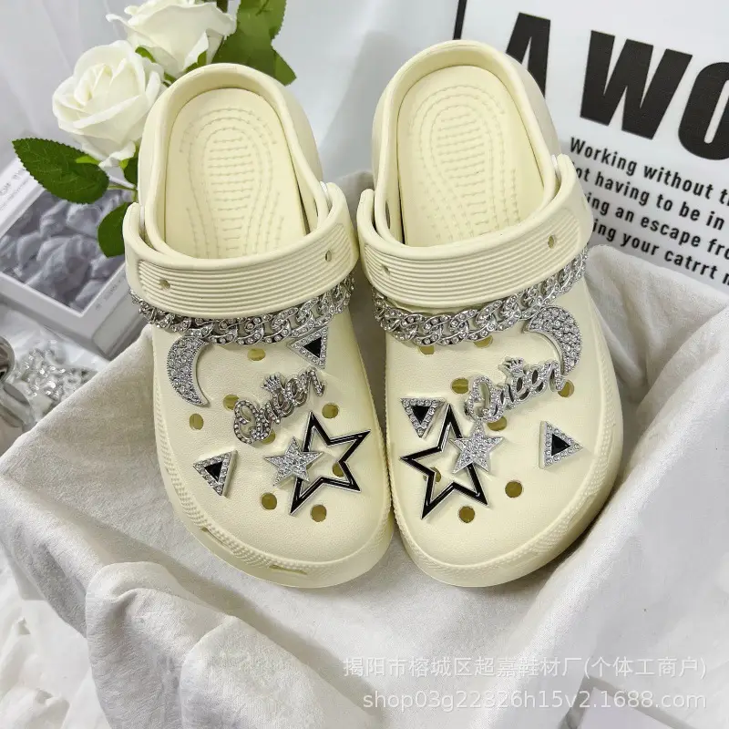 White Korean Style Sneakers for Women with Star & Moon Design — feature 10