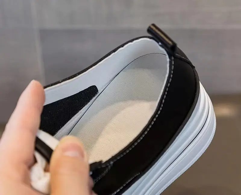 Women's Black Platform Sneakers 2024 Summer — feature 6