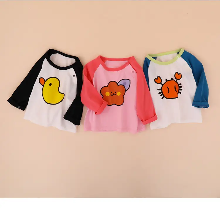 Doodle Baby T-shirt Yellow Long Sleeve Spring Boys — feature 38
