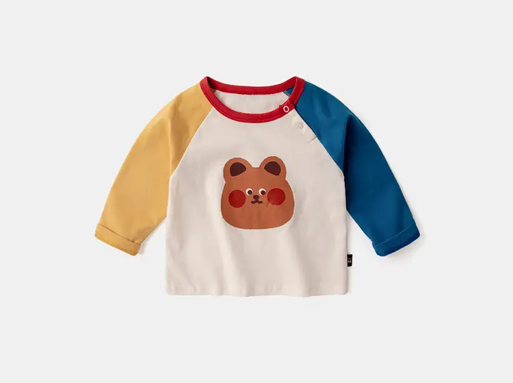 Doodle Baby T-shirt Yellow Long Sleeve Spring Boys — feature 43