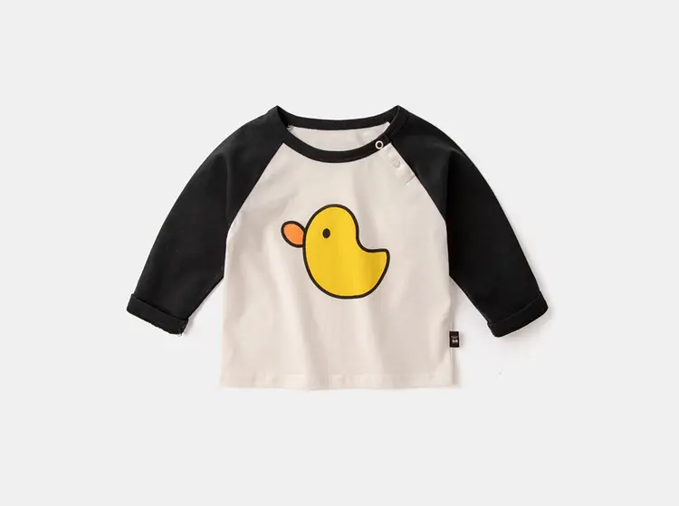 Doodle Baby T-shirt Yellow Long Sleeve Spring Boys — feature 45