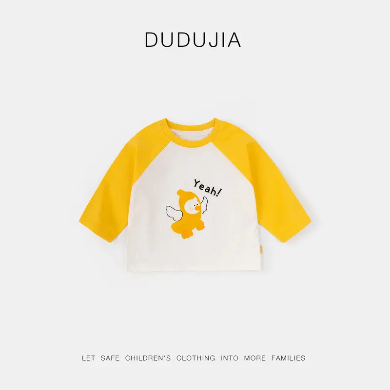 Dudu Baby Long Sleeve T-Shirt Green White Kids Base - Image 12