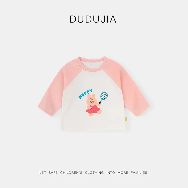 Dudu Baby Long Sleeve T-Shirt Green White Kids Base - Image 8