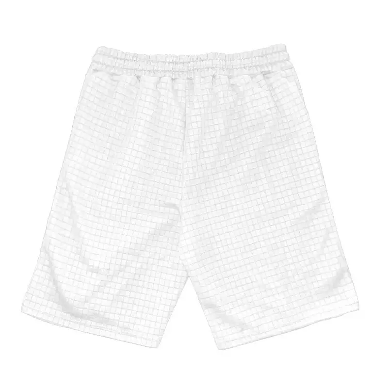 Men Black Waffle Shorts Set Summer Casual Shorts — feature 19