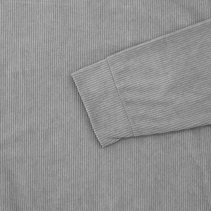 Men's 2025 Loose Fit Crossbody T-Shirt Grey — feature 13
