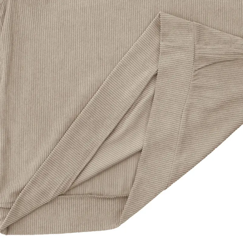 Men's 2025 Loose Fit Crossbody T-Shirt Grey — feature 59