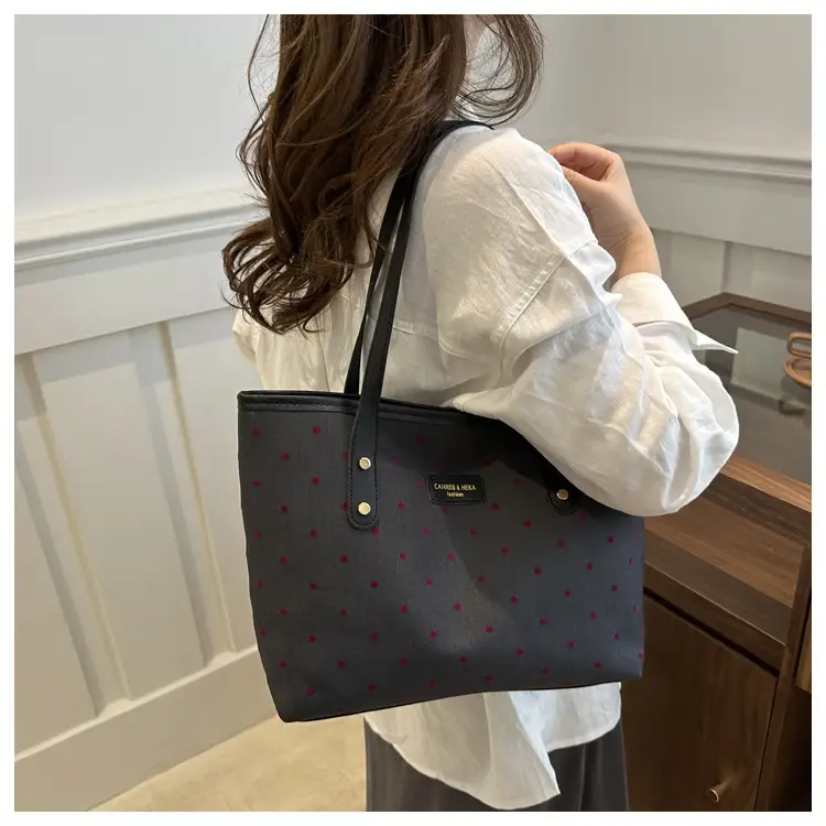 Printed Star Fashion Commuter Tote Bag Large Capacity 2024 — feature 14