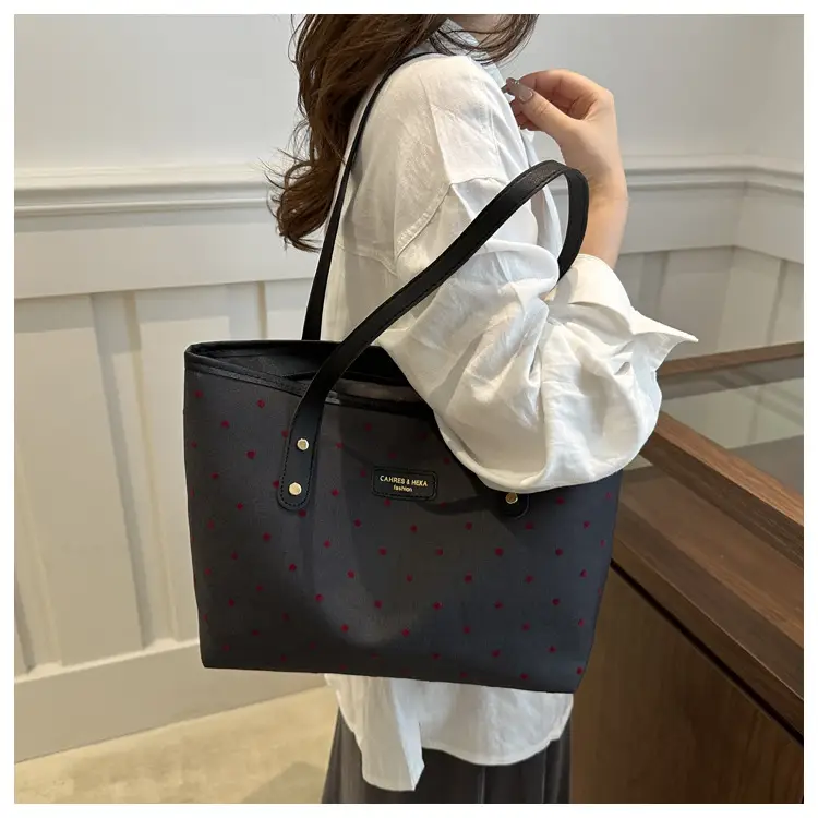 Printed Star Fashion Commuter Tote Bag Large Capacity 2024 — feature 15