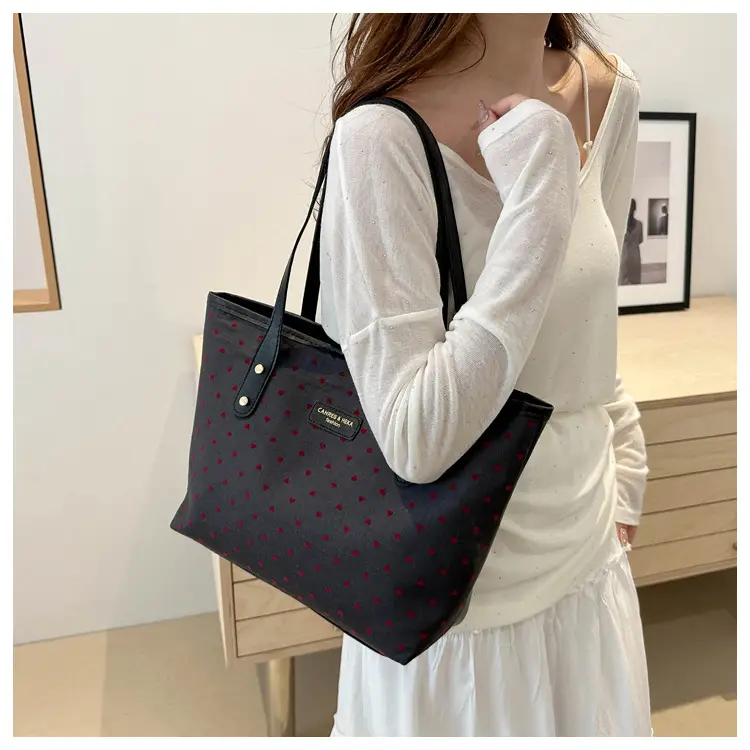 Printed Star Fashion Commuter Tote Bag Large Capacity 2024 — feature 21