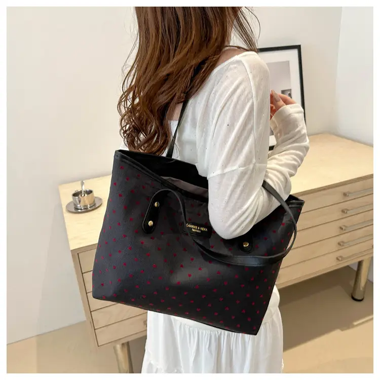 Printed Star Fashion Commuter Tote Bag Large Capacity 2024 — feature 22