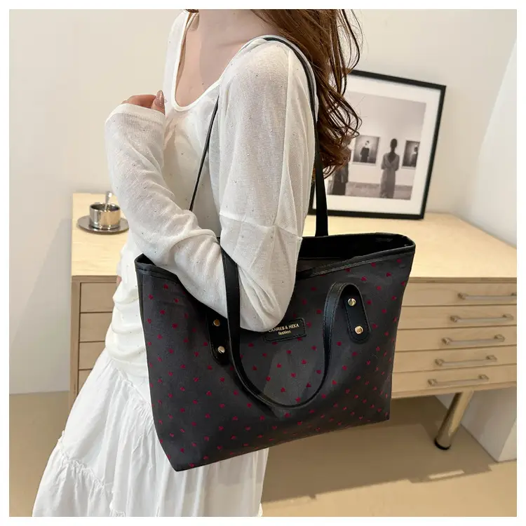 Printed Star Fashion Commuter Tote Bag Large Capacity 2024 — feature 23