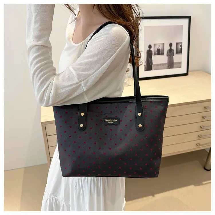 Printed Star Fashion Commuter Tote Bag Large Capacity 2024 — feature 24