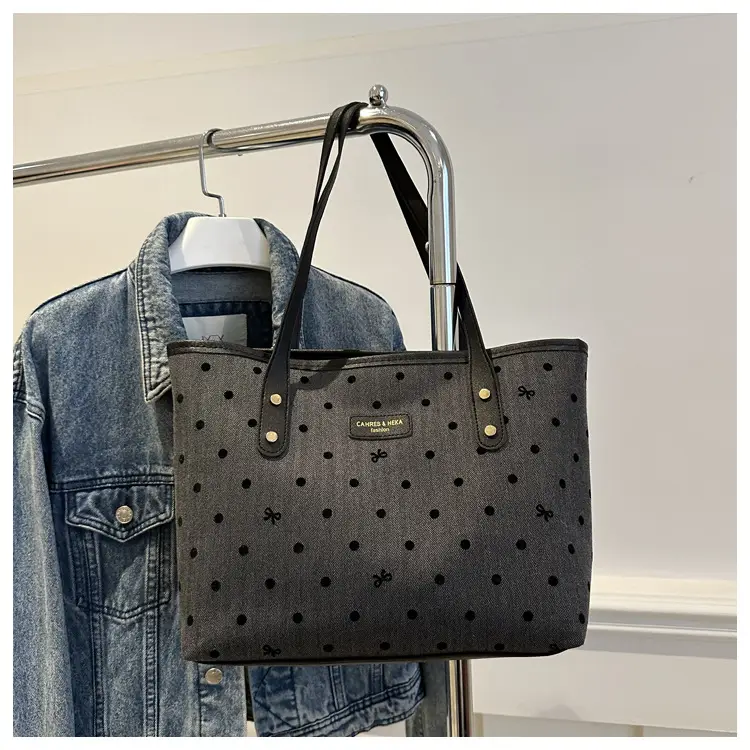 Printed Star Fashion Commuter Tote Bag Large Capacity 2024 — feature 30