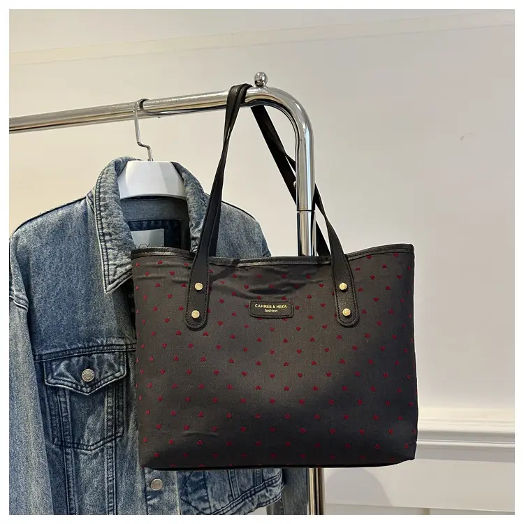 Printed Star Fashion Commuter Tote Bag Large Capacity 2024 — feature 32