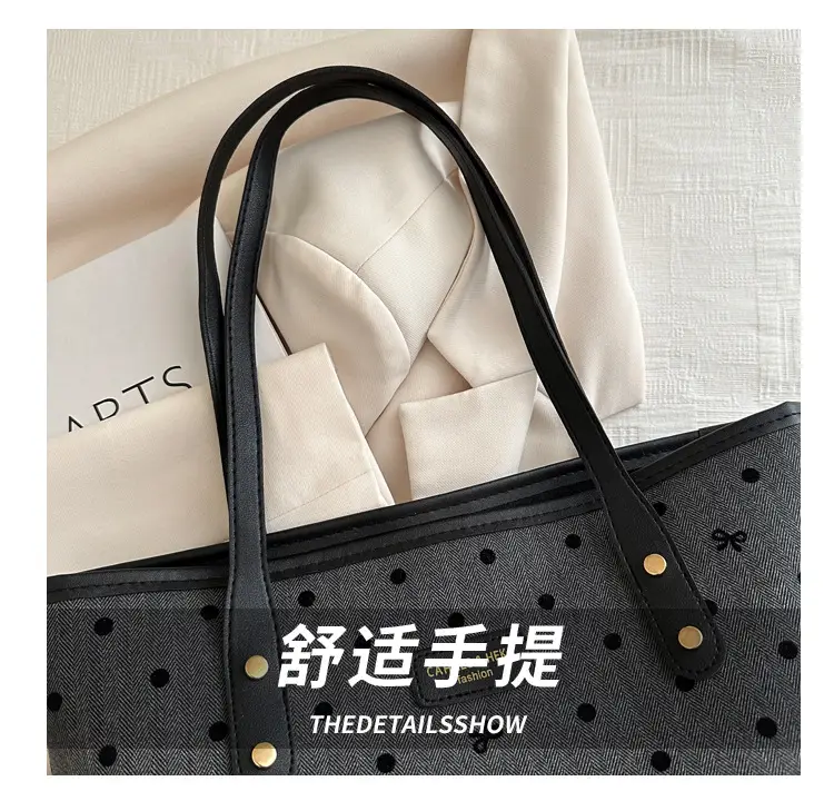 Printed Star Fashion Commuter Tote Bag Large Capacity 2024 — feature 5