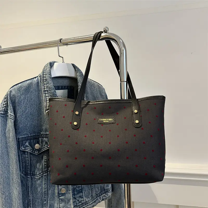 Printed Star Fashion Commuter Tote Bag Large Capacity 2024 - Image 2