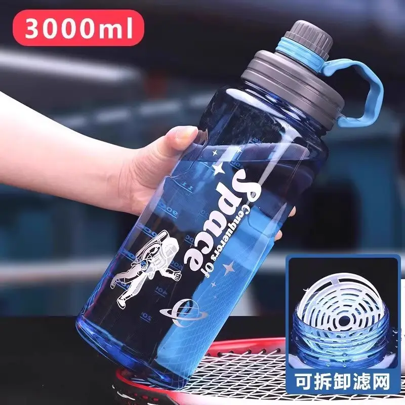 Large-capacity Construction Site Water Cup for Work, Anti-fall Men's Water Kettle, Drinking Cup, Space Cup, Large High-temperature Water Bottle